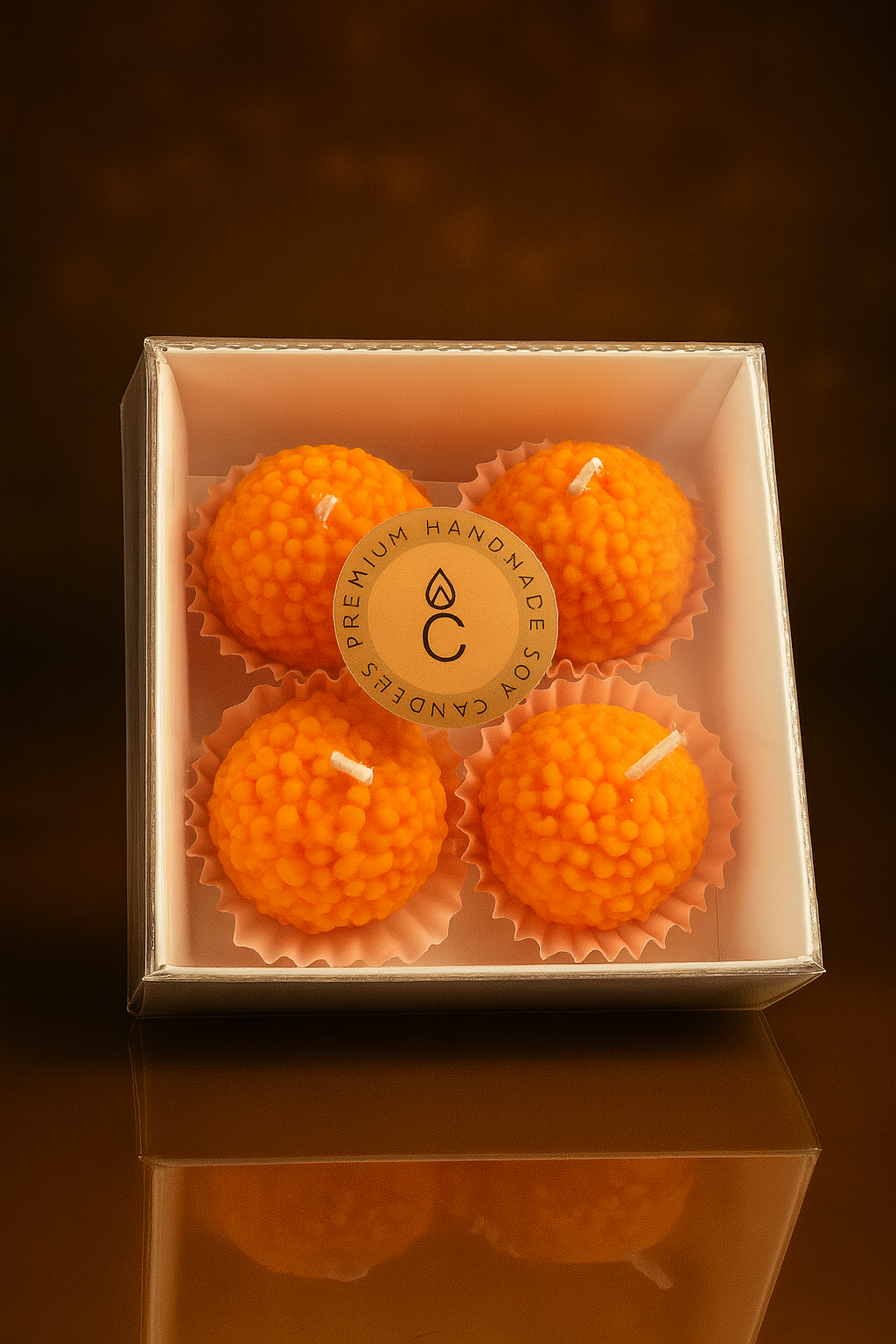 Ladoo Candle Set