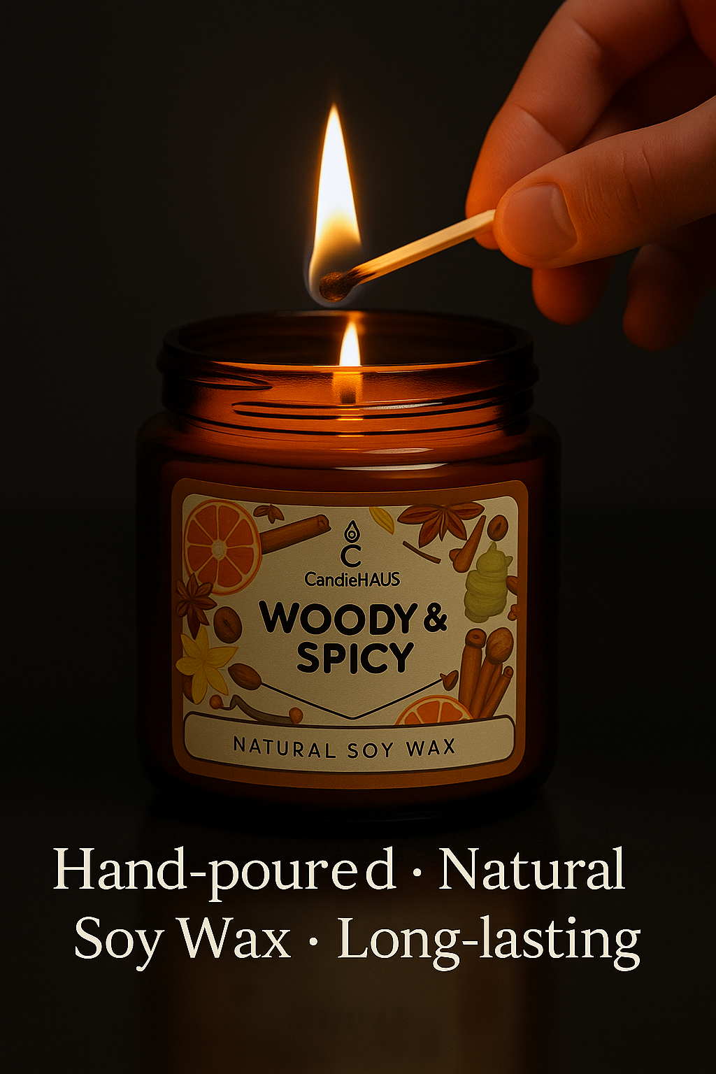 Woody Spicy Candle