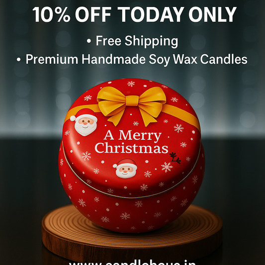 Merry Christmas Tin ( Set of 4 )