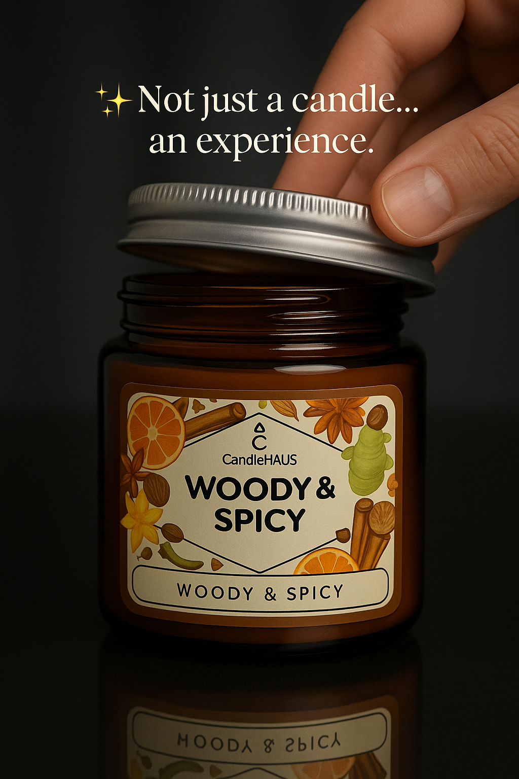 Woody Spicy Candle