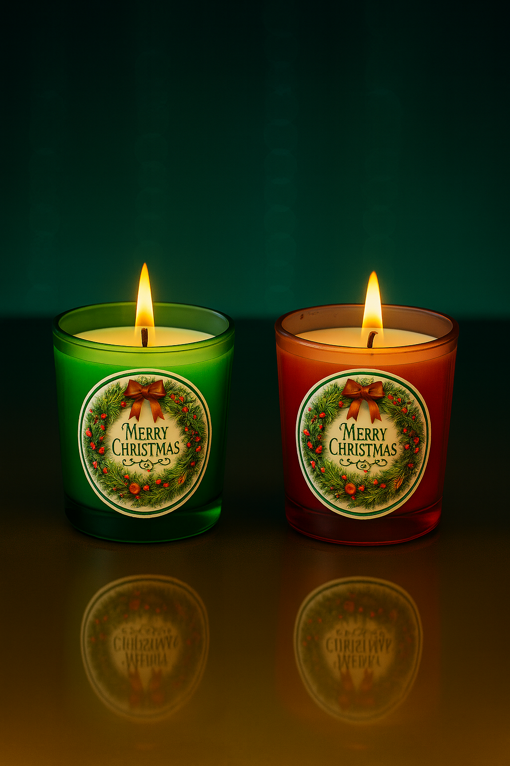 Mercury votive candle (Set of 2)