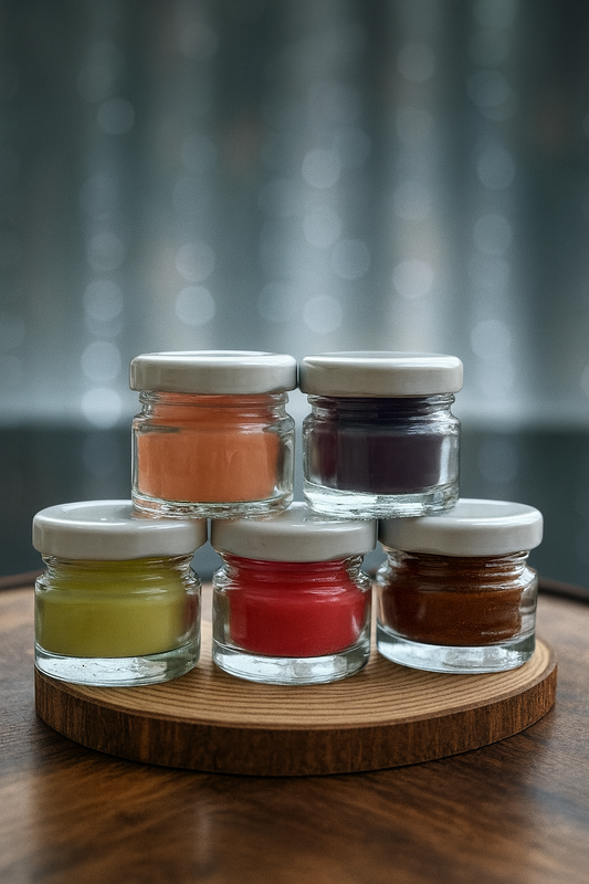 Mini Jar Candles - Set of 5